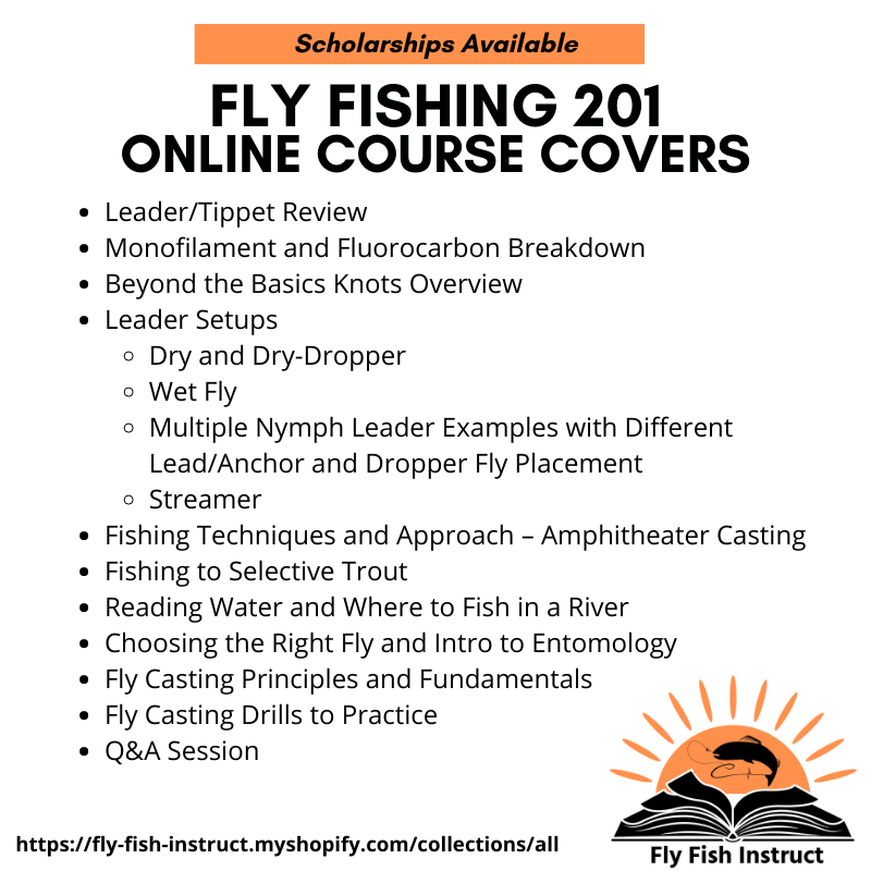 Fly Fishing 201 Recorded Online Class